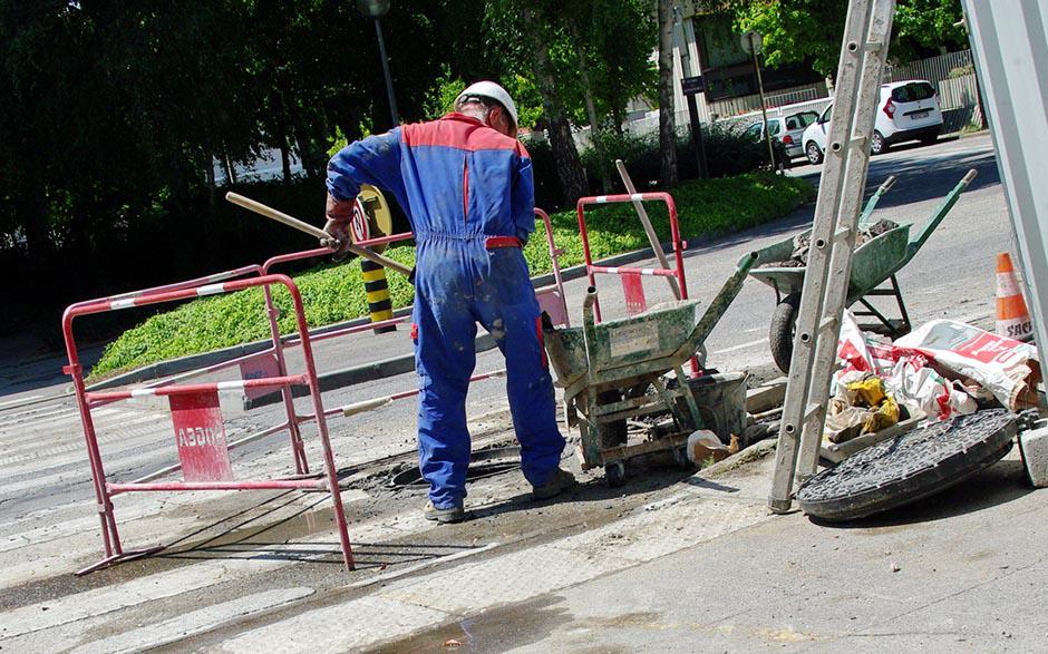 travaux assainissement Achères