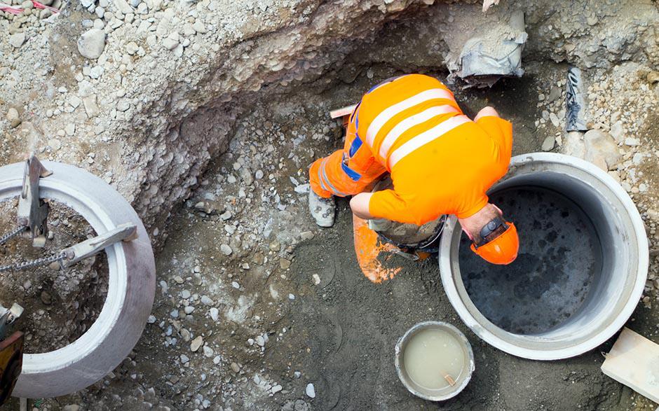 canalisation assainissement Achères