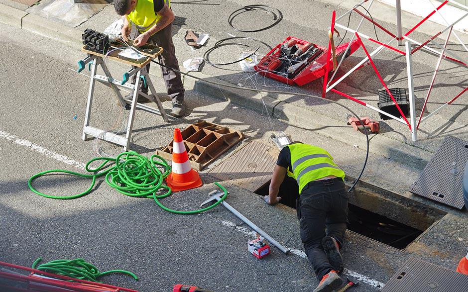 canalisation assainissement Achères