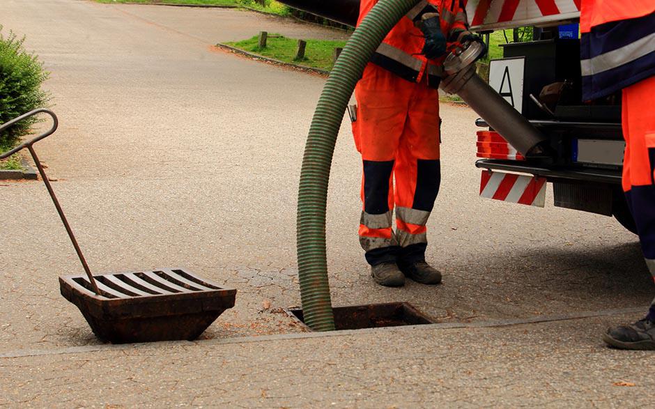 canalisation egout Achères